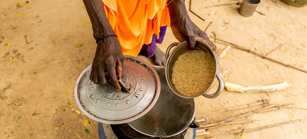 حدود 3.2 میلیون نفر در شمال شرقی نیجریه به اندازه کافی غذا نمی‌خورند. 